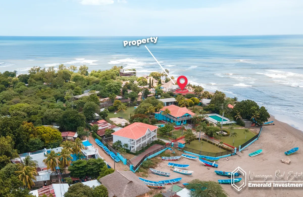 Beachfront Home or Hostel in Playa Masachapa, Nicaragua